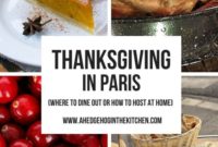 Paris Thanksgiving 2025 Your Ultimate Guide to Dining and Hosting