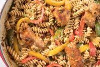 Creamy Jamaican Rasta Pasta