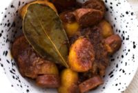 Riojan Potatoes with Chorizo