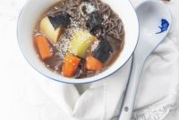Umami Miso with Leeks and Carrots