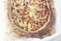 Rustic Sweet Potato Leek Tart