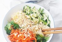 Asian Veggie Noodle Twirls