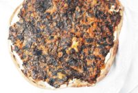 Indian Wholewheat Spinach Paneer Pizza