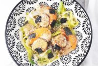 Seared Scallops with Miso-Braised Leeks