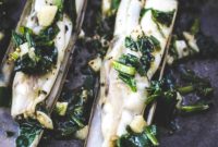 Garlic Parsley Razor Clams