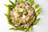 Foraged Green Gold Risotto