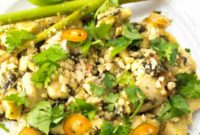 Fragrant Cambodian Lemongrass Ginger Chicken Stir Fry