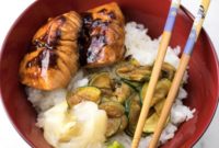 Salmon Donburi