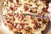 Alsatian Flammekueche Flatbread