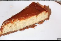 Velvet Thai Coconut Cheesecake with Mango Caramel Glaze