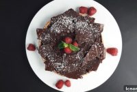 Chocolate Ganache Raspberry Caramel Shortbread Tart
