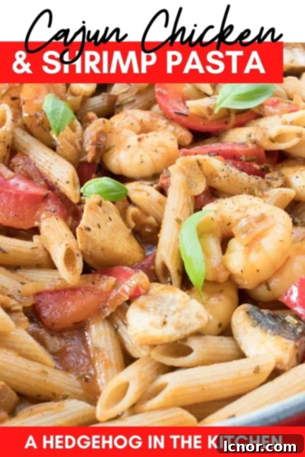 Cajun Chicken & Shrimp Pasta PIN