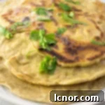Sourdough Naan bread on a plate