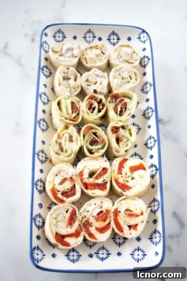 Pinwheel Sandwiches - Pinwheel Sandwich Recipes