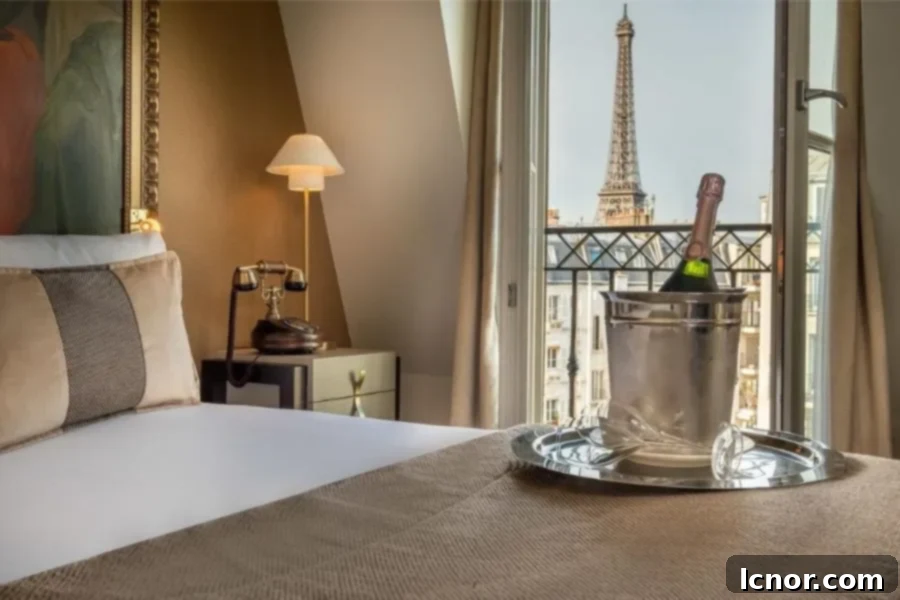 Paris Hotels with Views of the Eiffel Tower - Hotel Le Walt