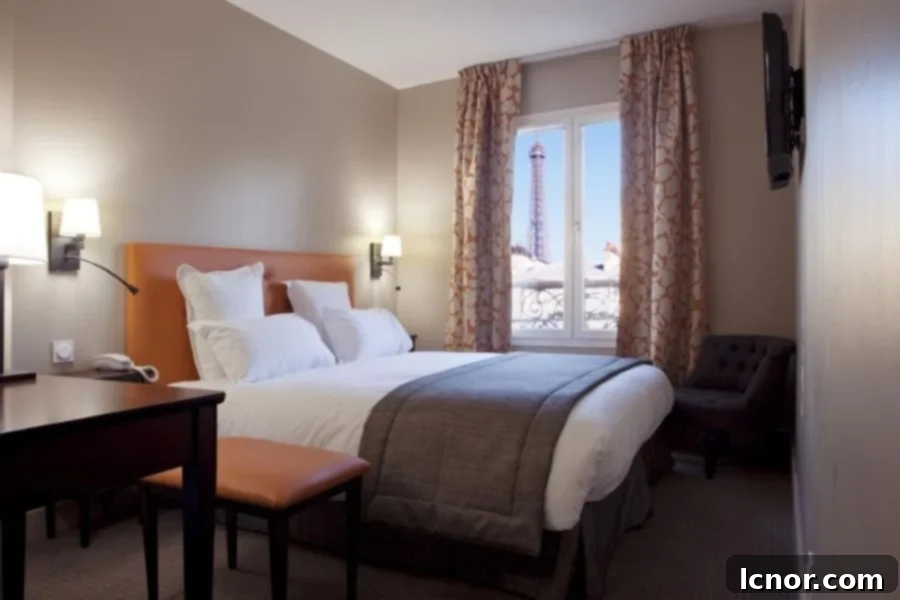 Paris Hotels with Views of the Eiffel Tower - Le Relais Saint Charles