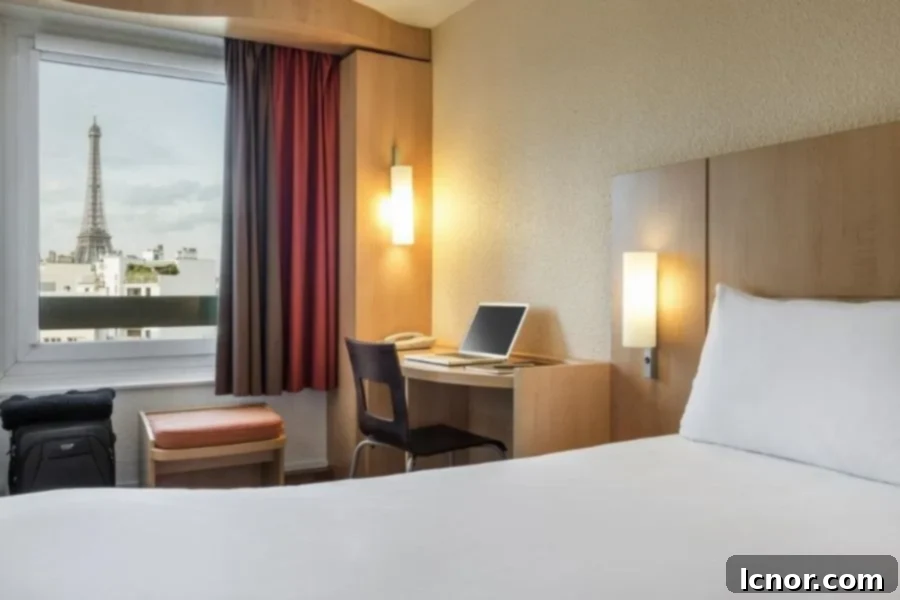 Paris Hotels with Views of the Eiffel Tower - Ibis Paris Tour Eiffel