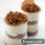 Speculoos Tiramisu (Biscoff Tiramisu) in small jars