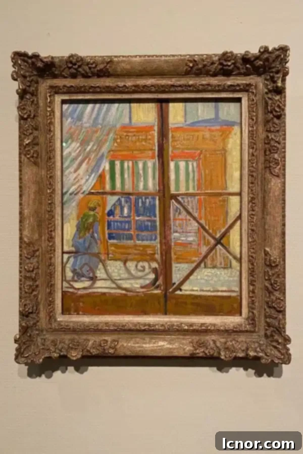 Painting of a Butcher's Shop, showcasing Van Gogh's unique style at the Van Gogh Museum Amsterdam