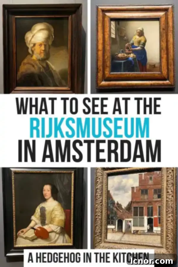 Must-See Masterpieces at Amsterdam's Rijksmuseum 2 Facade of the Rijksmuseum Amsterdam, a grand architectural masterpiece