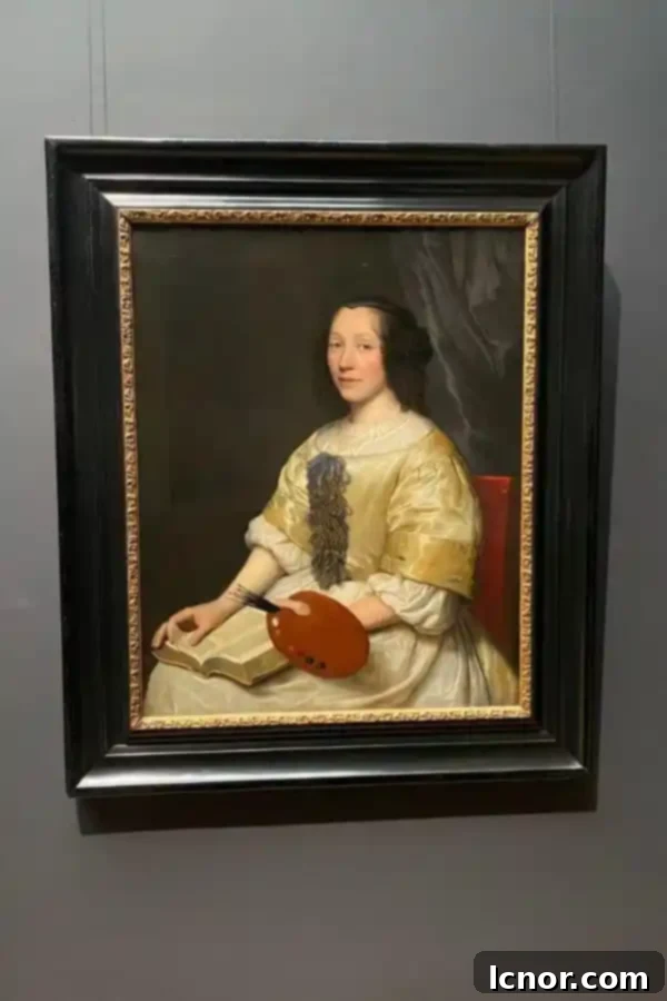 Must-See Masterpieces at Amsterdam's Rijksmuseum 5 Flower Painter Maria Van Oosterwijck by Wallerant Vaillant, 1671, Rijksmuseum