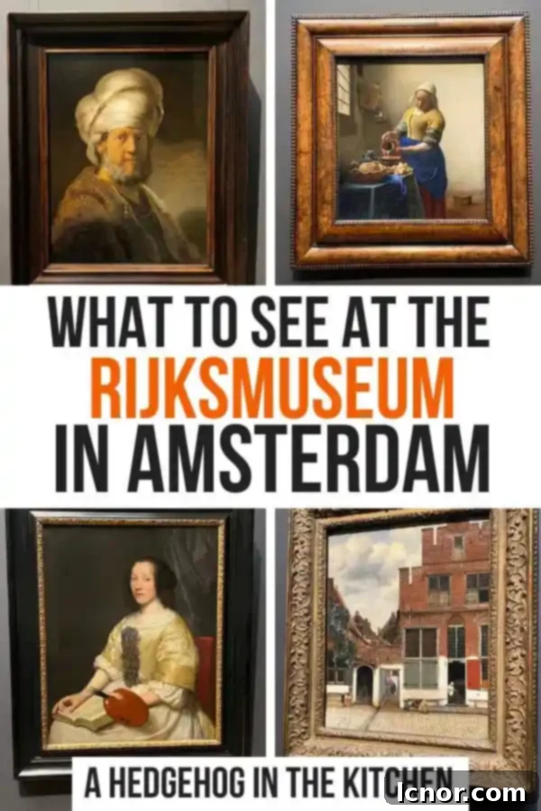Must-See Masterpieces at Amsterdam's Rijksmuseum 8 Pin this guide: Rijksmuseum Amsterdam, a collection of Dutch masterpieces