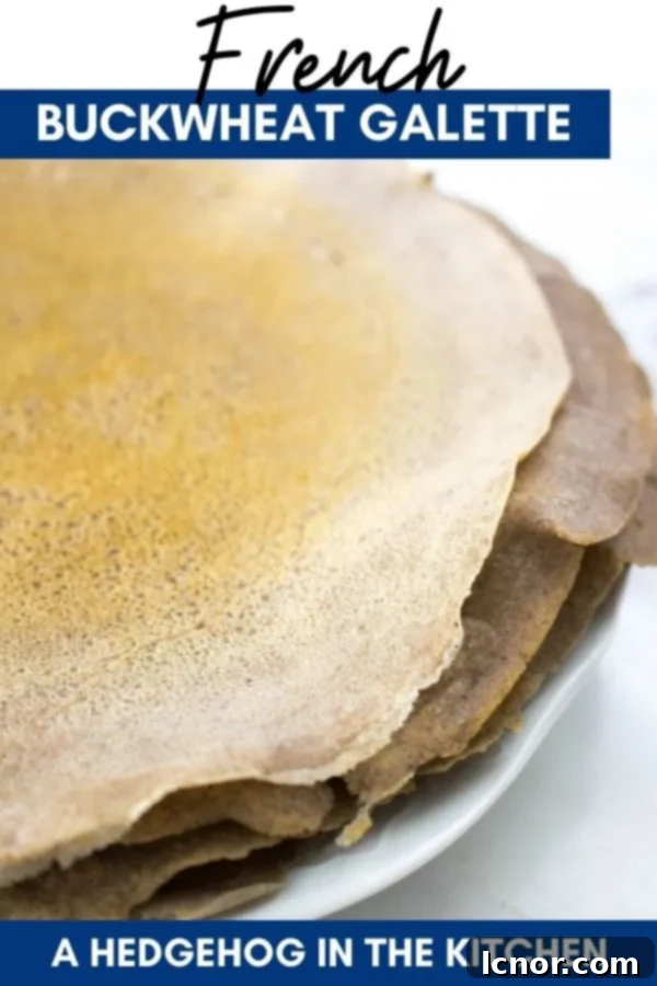 French Buckwheat Galette Cover
