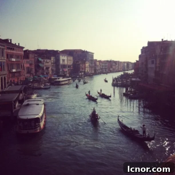 A picturesque canal scene in Venice, with gondolas and traditional buildings, inspiring fresh Italian flavors.