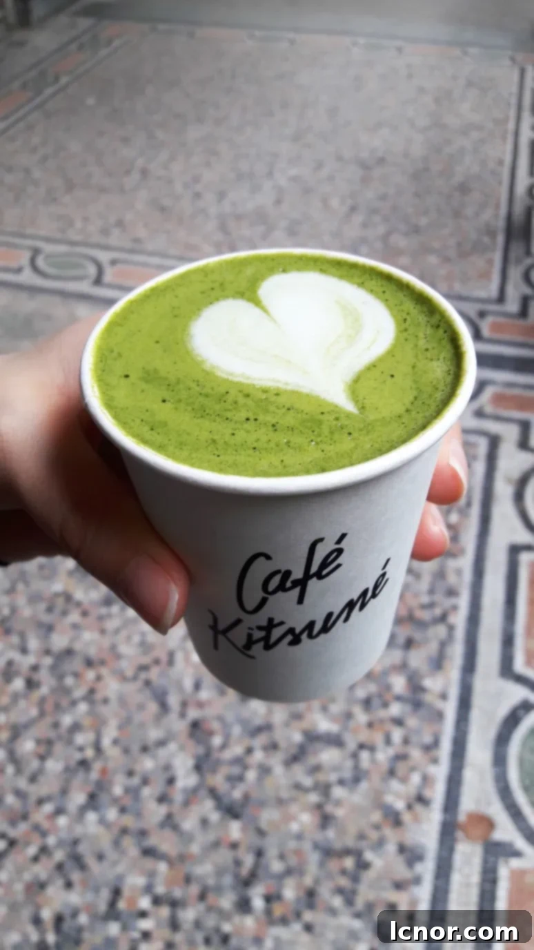 matcha latte