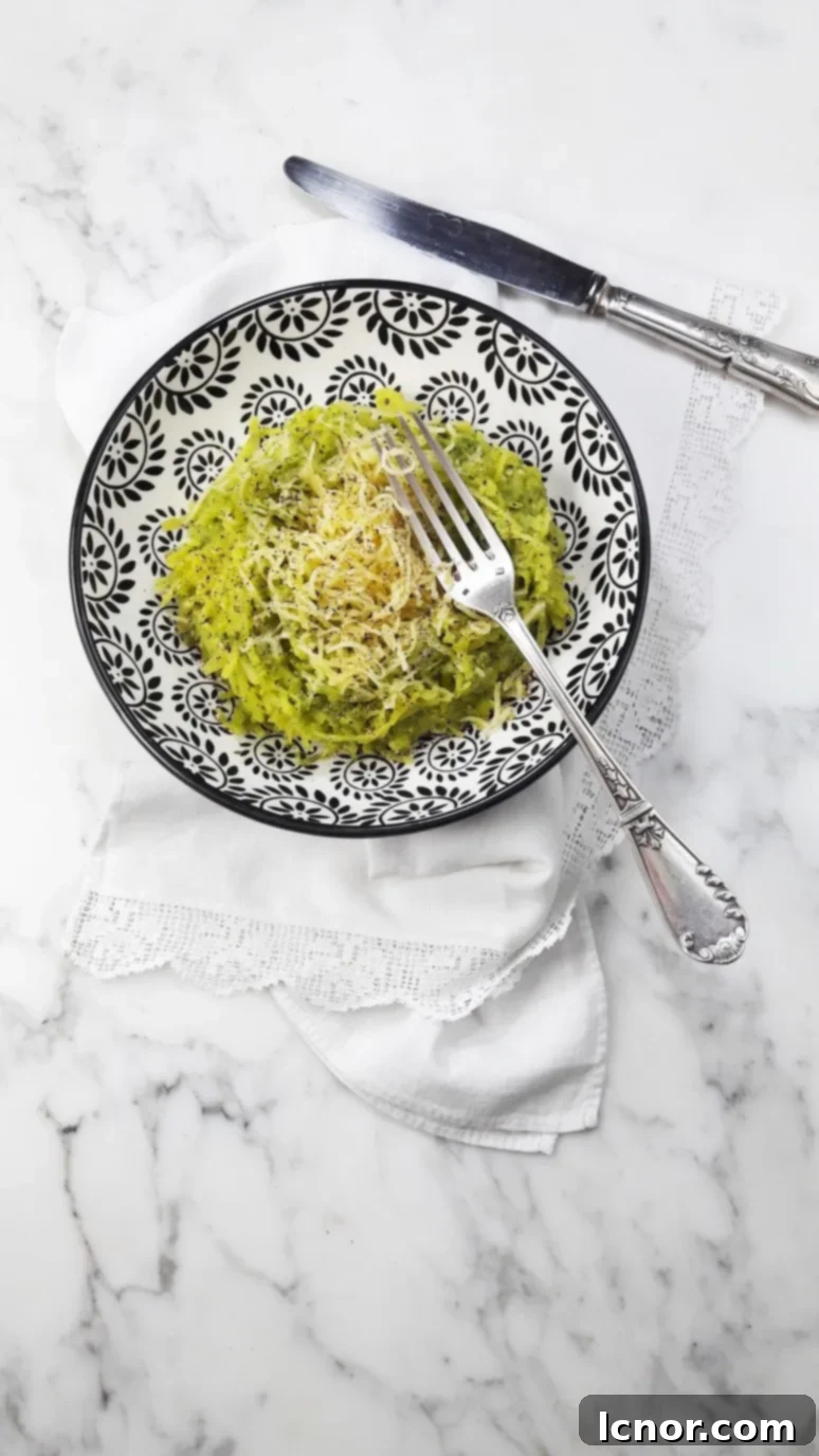 Spaghetti squash noodles. Gluten-free, tasty, surprising & beautiful. www.ahedgehoginthekitchen.com.
