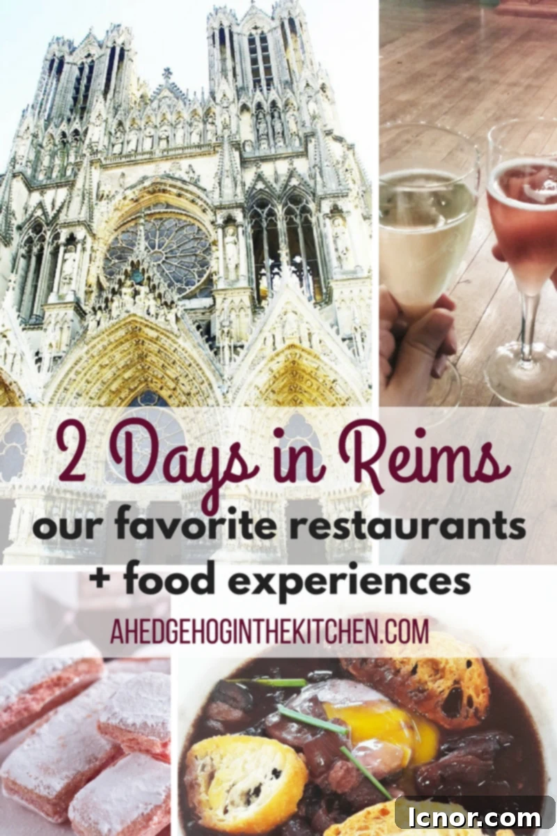 2 Days in Reims, the city of Champagne. A Hedgehog in the Kitchen. www.ahedgehoginthekitchen.com.