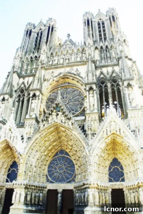 Cathedral of Reims. A Hedgehog in the Kitchen. www.ahedgehoginthekitchen.com.
