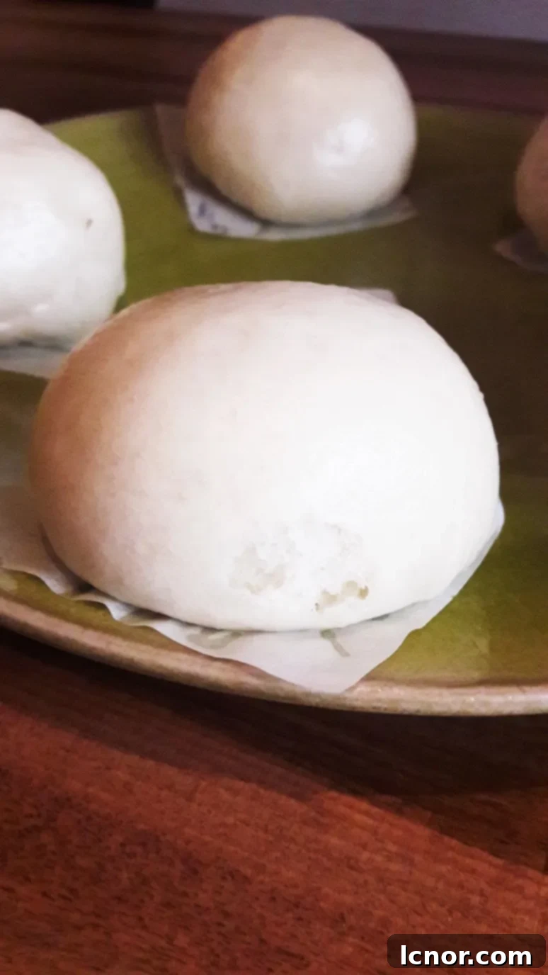A selection of delicious bao buns from Yam'tcha Boutique's tasting menu.