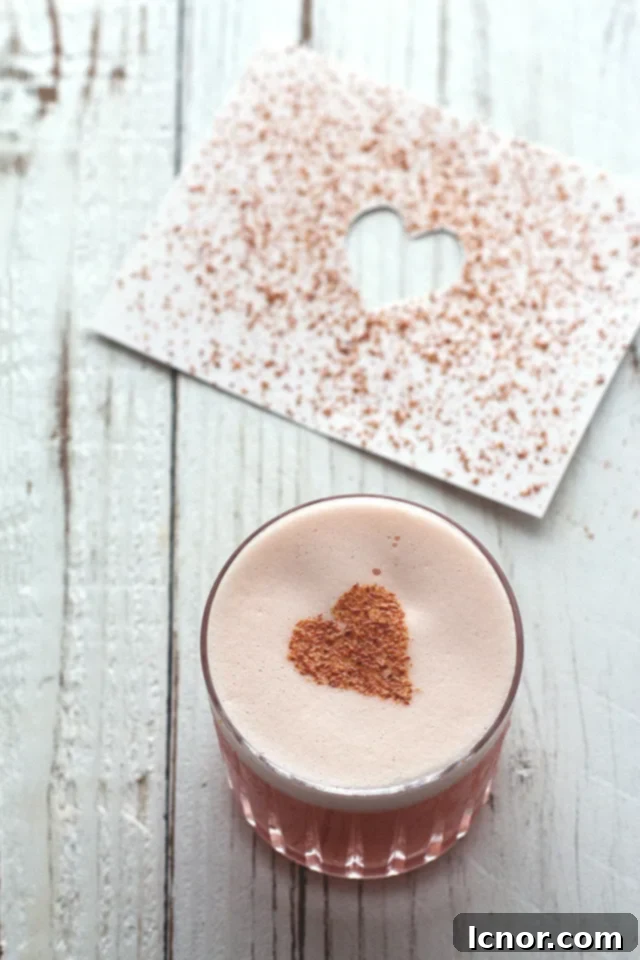 6 Romantic Valentine's Day Cocktails. Drool-worthy drinks! | ahedgehoginthekitchen.com