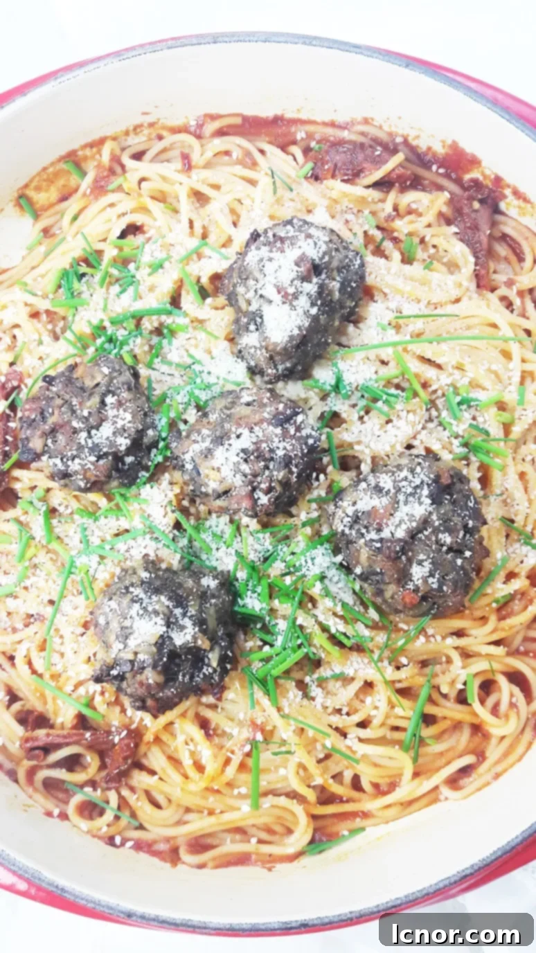 Vegetarian lentil meatballs recipe. These are quick + easy and you can make a double batch and eat them 2 days in a row! | ahedgehoginthekitchen.com