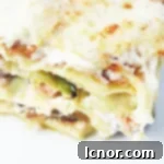 Baked Salmon Zucchini Lasagna, an easy, quick, and healthy family dinner recipe.