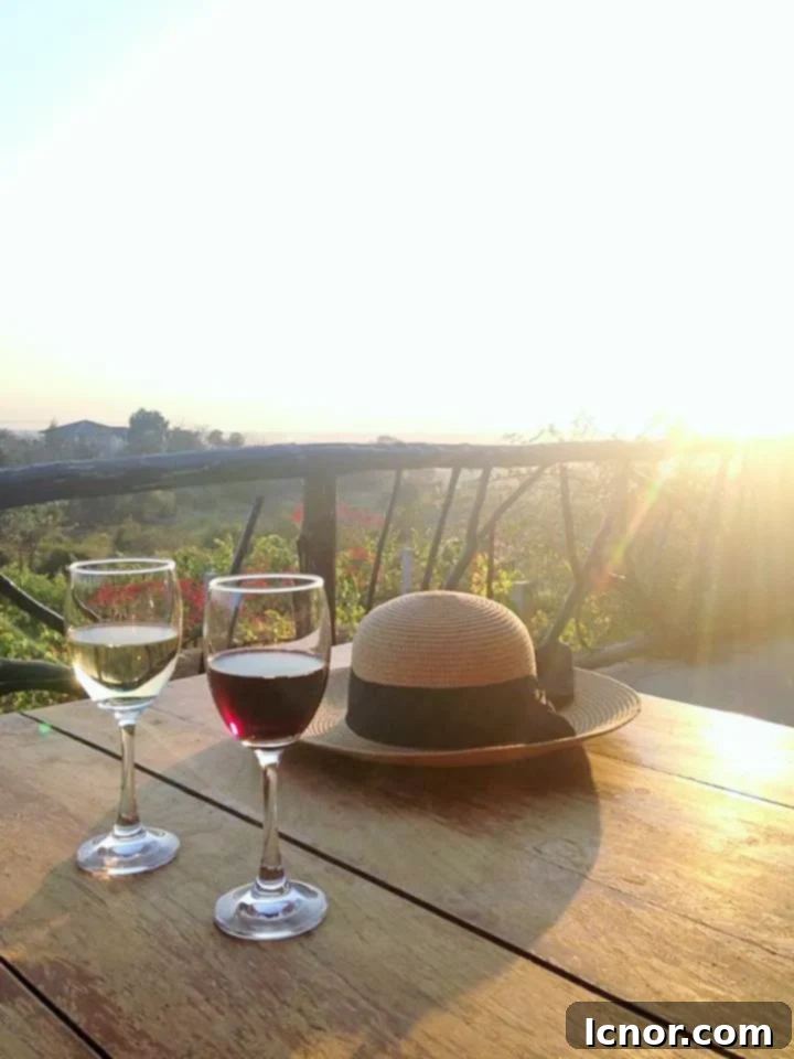 One of the best foodie experiences we've ever had? Drinking wine in Myanmar at Red Mountain Estate! | ahedgehoginthekitchen.com