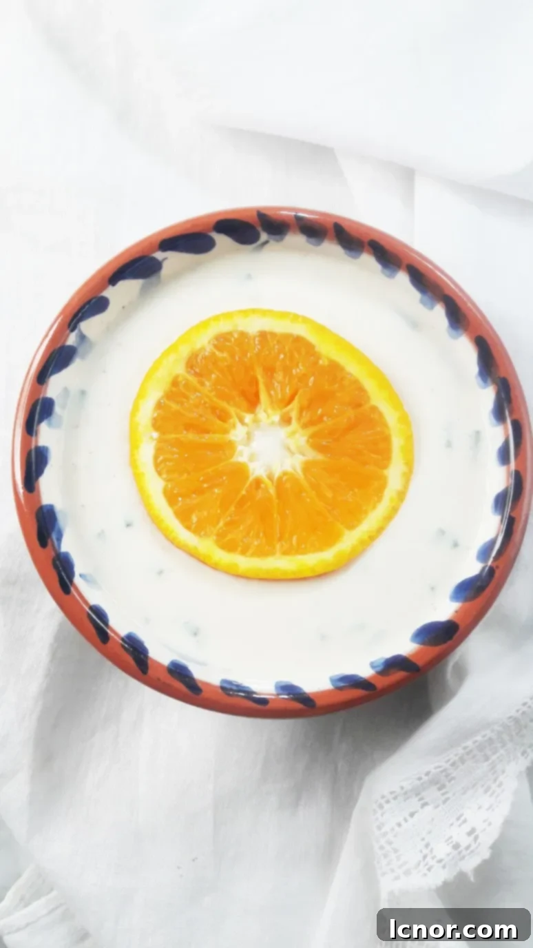 Greek yogurt salad dressing with orange and honey! It's the absolute best Summer salad dressing. Period. | ahedgehoginthekitchen.com