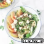 This tomato feta tortellini salad is a perfect healthy picnic staple. YUM. Just 8 simple ingredients & 10 minutes to pull together! | ahedgehoginthekitchen.com