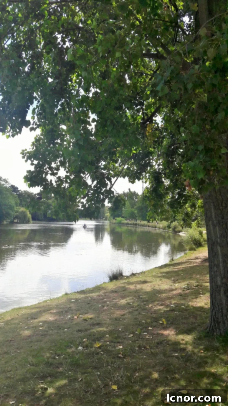 Lac Daumesnil, 12th arrondissement. Parisian staycation at the Hotel de la Porte Dorée. | ahedgehoginthekitchen.com 