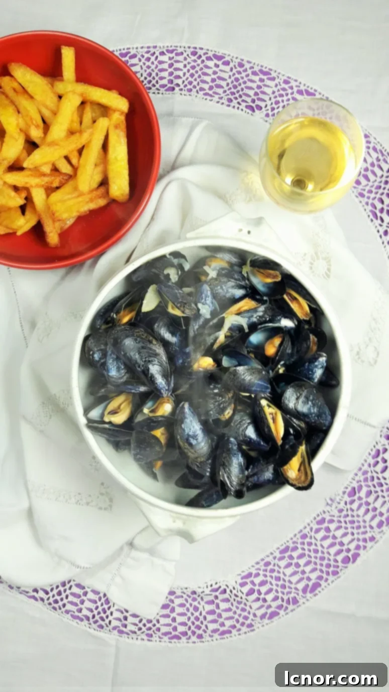 Delicious Moules-Frites in Somme Bay, France. | ahedgehoginthekitchen.com