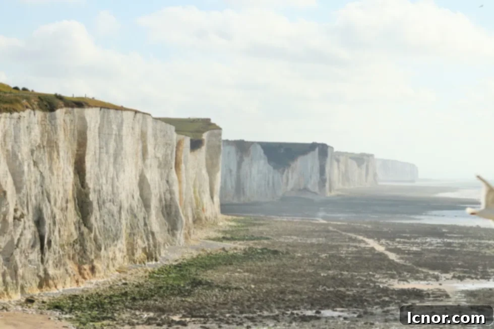 Stunning cliffs in Ault, Somme Bay, France. | ahedgehoginthekitchen.com