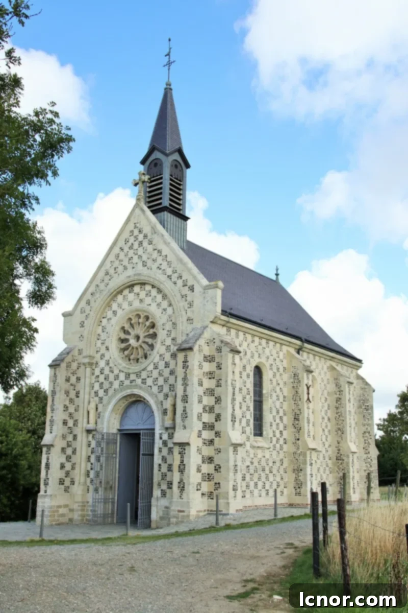 Seafarers' Chapel in Saint-Valéry-Sur-Somme, France. | ahedgehoginthekitchen.com