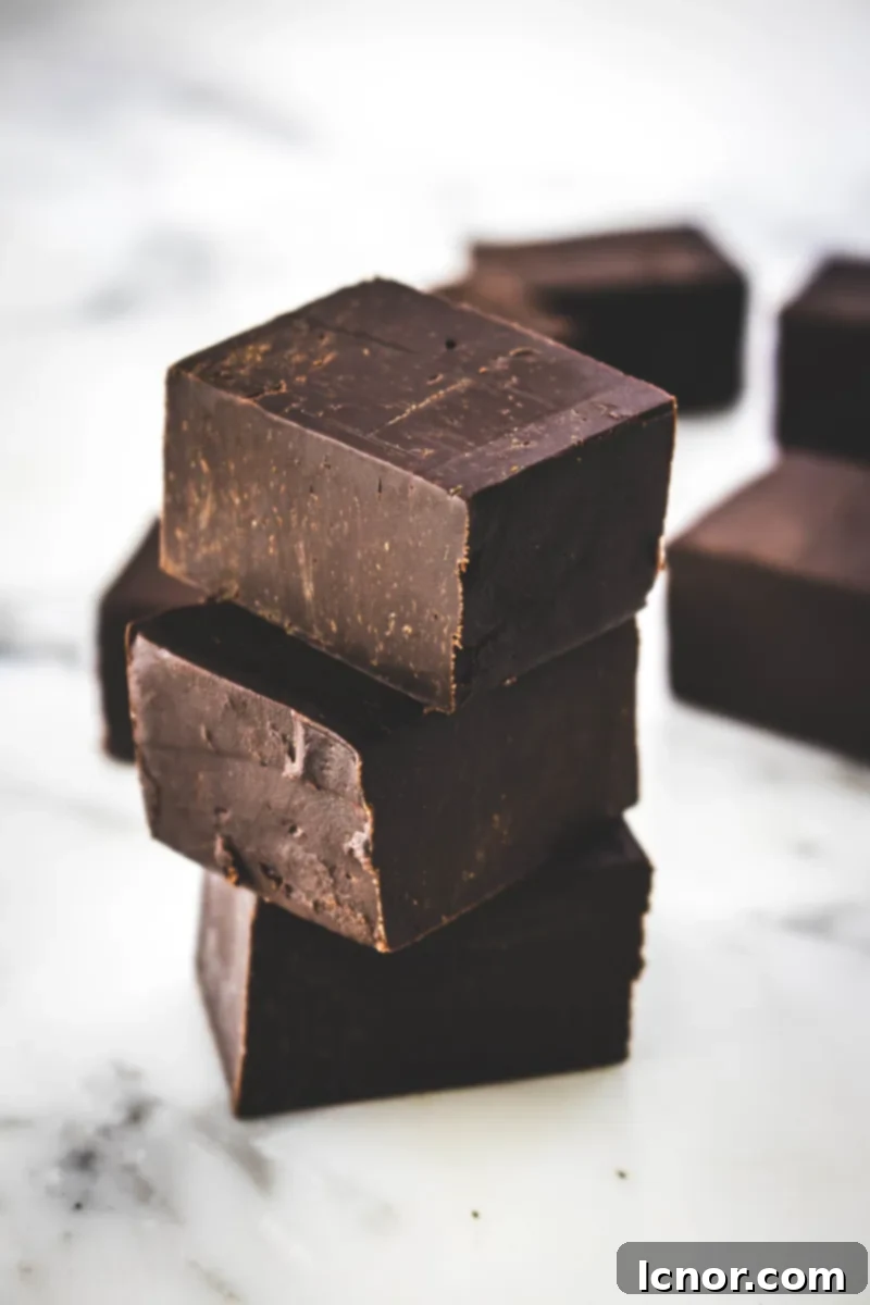 Gourmet Orange Chocolate Fudge. ahedgehoginthekitchen.com