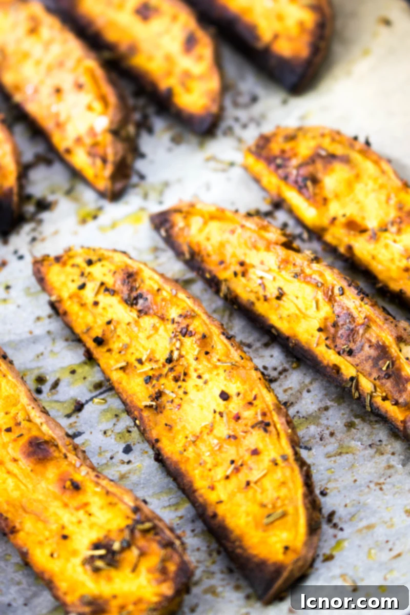 Sweet Potato Wedges #sweetpotato #appetizers #sweetpotatorecipes #vegan