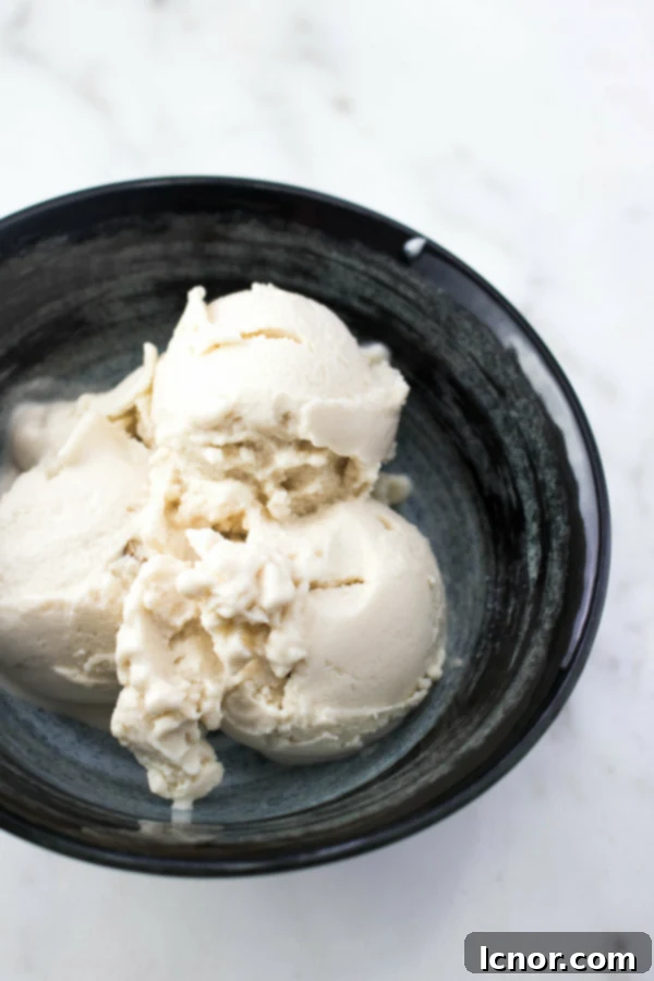 Thai coconut ice cream with lemongrass & yuzu