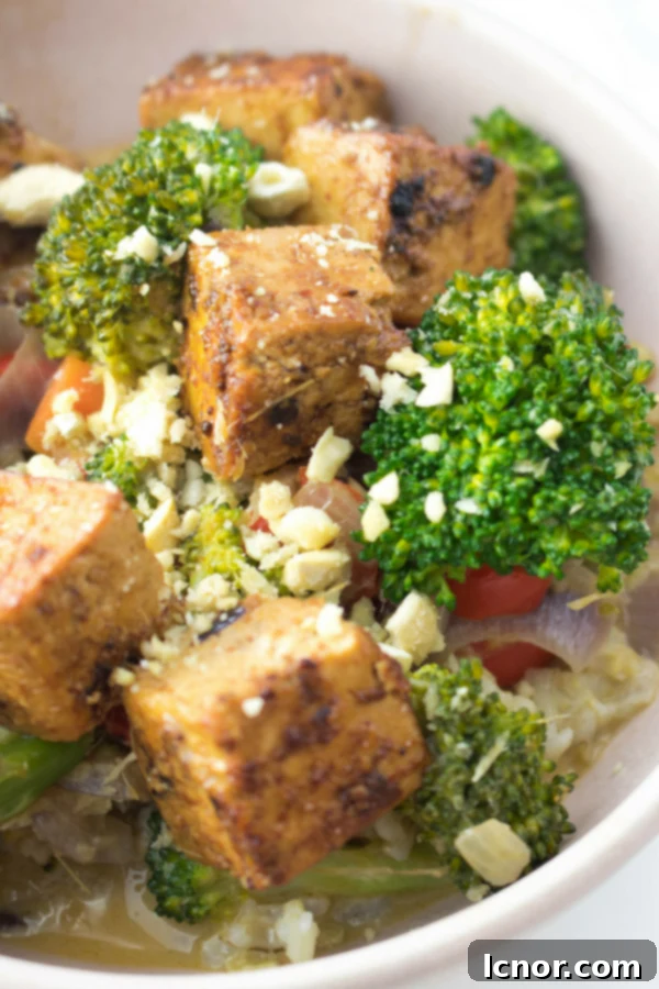 Lemongrass Curry with Broccoli and Tofu