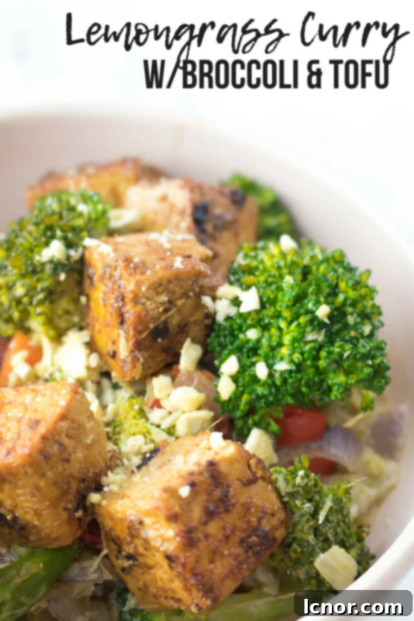 Lemongrass Curry with Broccoli & Tofu