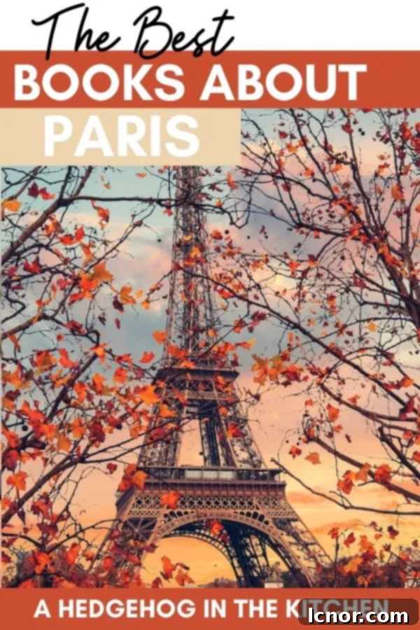 A second image of a book about Paris, suggesting saving for later reference