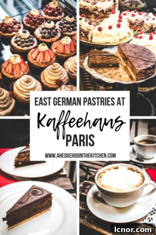 East German Pastries at Kaffeehaus Paris